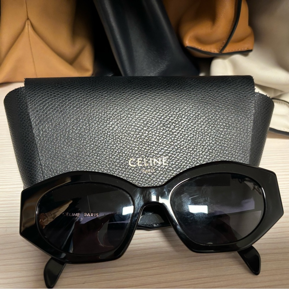 - Celine black sunglasses